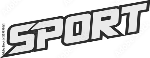 Bold, Modern sports text logo Design.