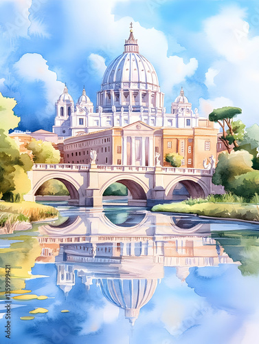 Vatican City, St. Peter's Basilica, Reflection