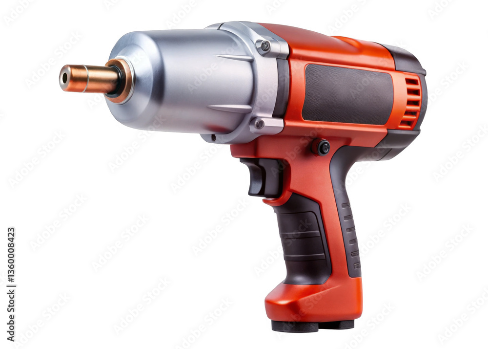 Impact Wrench isolated on a transparent background. Impact Wrench isolated on a transparent background.