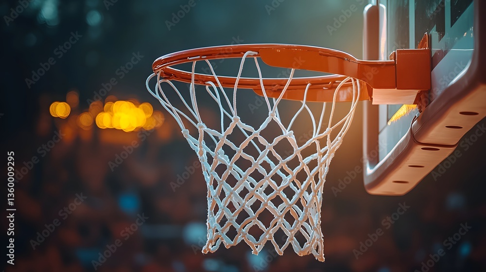 there is a basketball net with a net hanging from it there is a basketball net with a net hanging from it