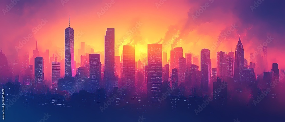 Fototapeta premium A vibrant
