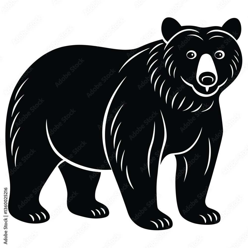AdoBrown-Bear Icon, Animal Solid Iconbe Illustrator Artwork AdoBrown-Bear Icon, Animal Solid Iconbe Illustrator Artwork