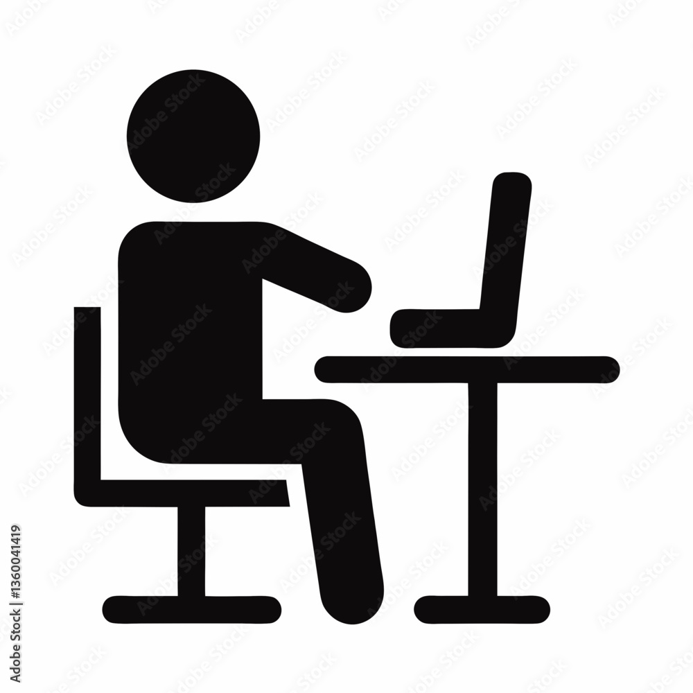 A businessman working on a laptop in an office setting A businessman working on a laptop in an office setting