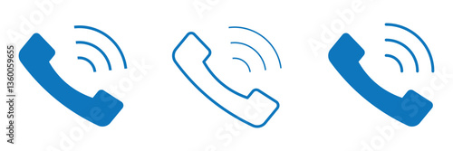 Call icon vector isolated on white background. Phone icon vector. mobile phone. telephone icon