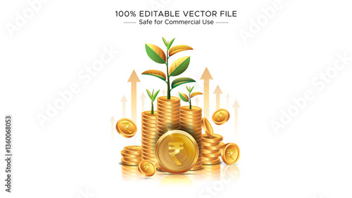 Background Concept for Money, Business, and Economic Growth.