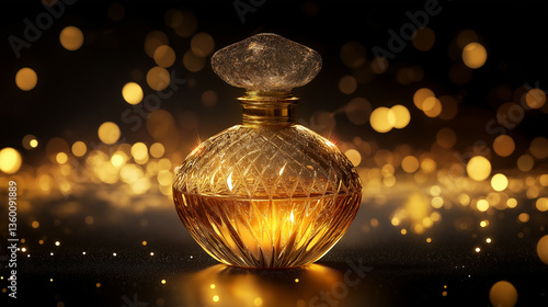 Luxury perfume bottle with Refined Design