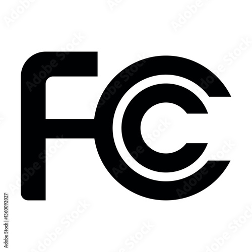 fcc mark compliance labeling symbol for electronic products
