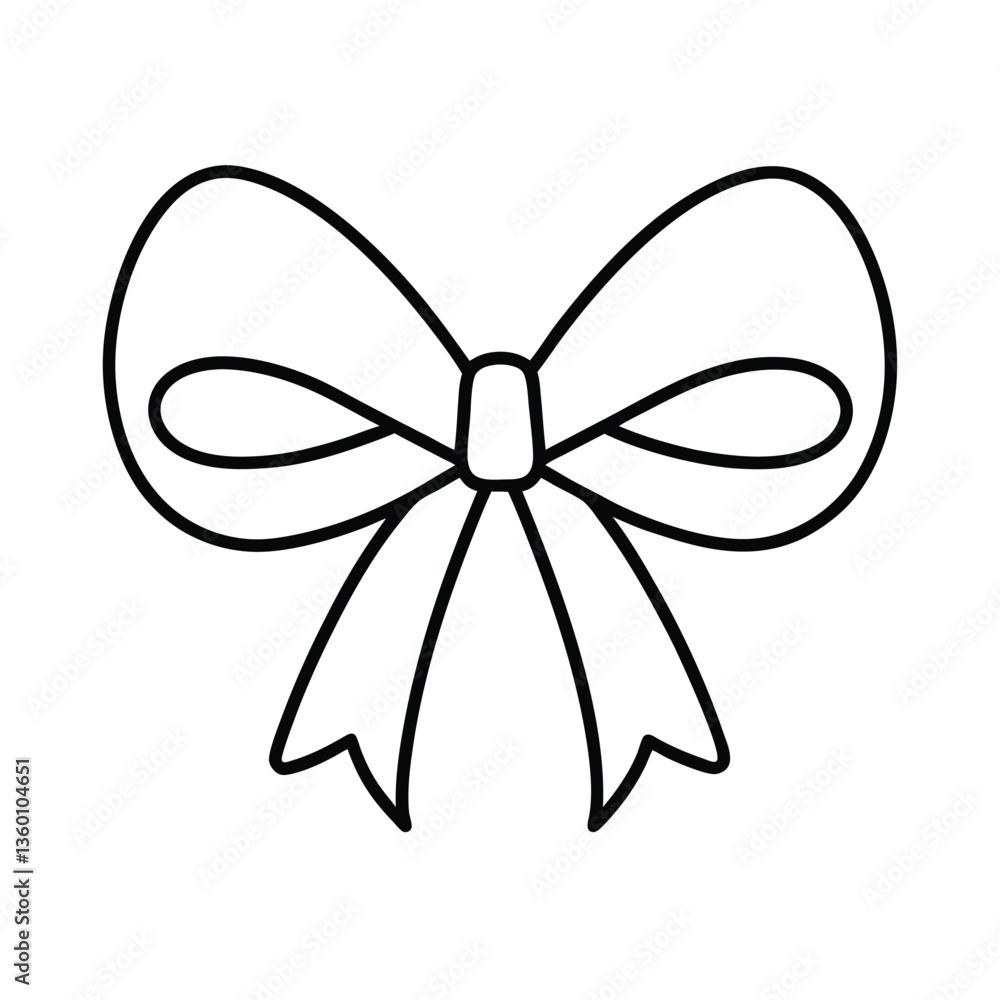a festive ribbon in a bow shape, a festive ribbon in a bow shape,