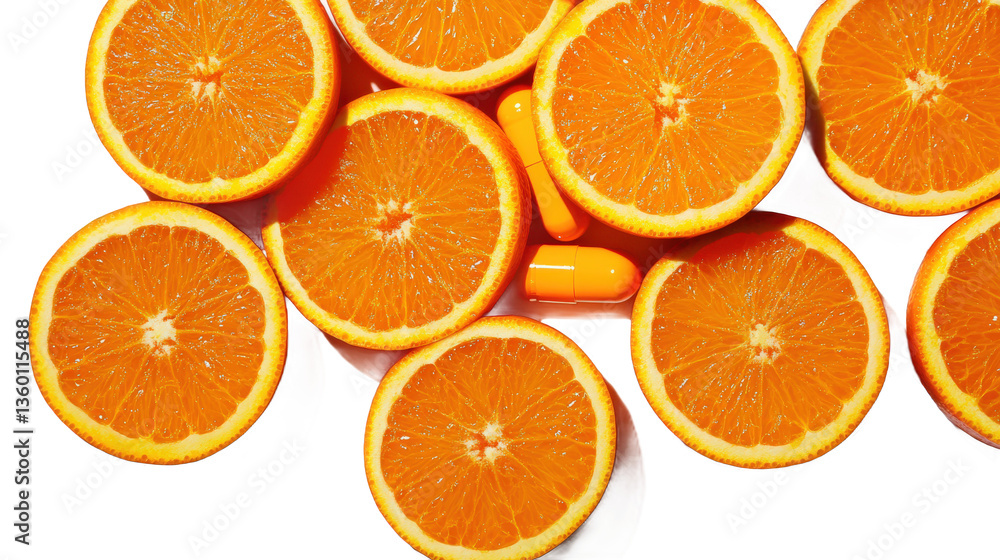Orange Slices and Dietary Supplements Orange Slices and Dietary Supplements