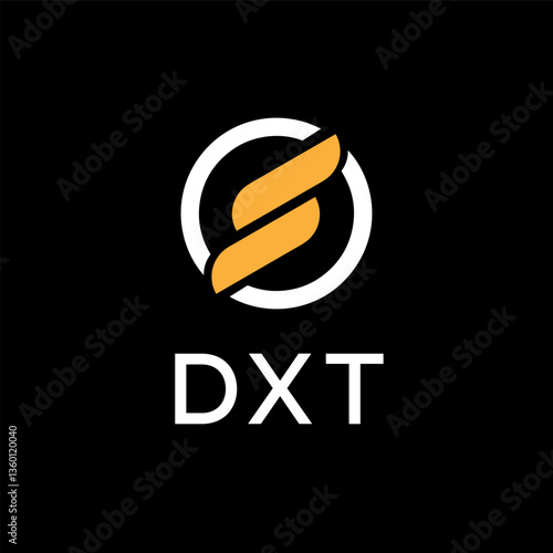 DXT creative minimalist letter logo.	