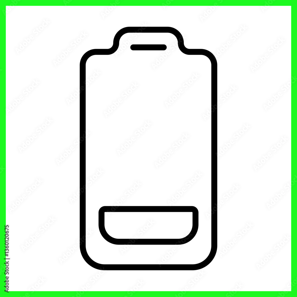 BatteryLow icon Design BatteryLow icon Design