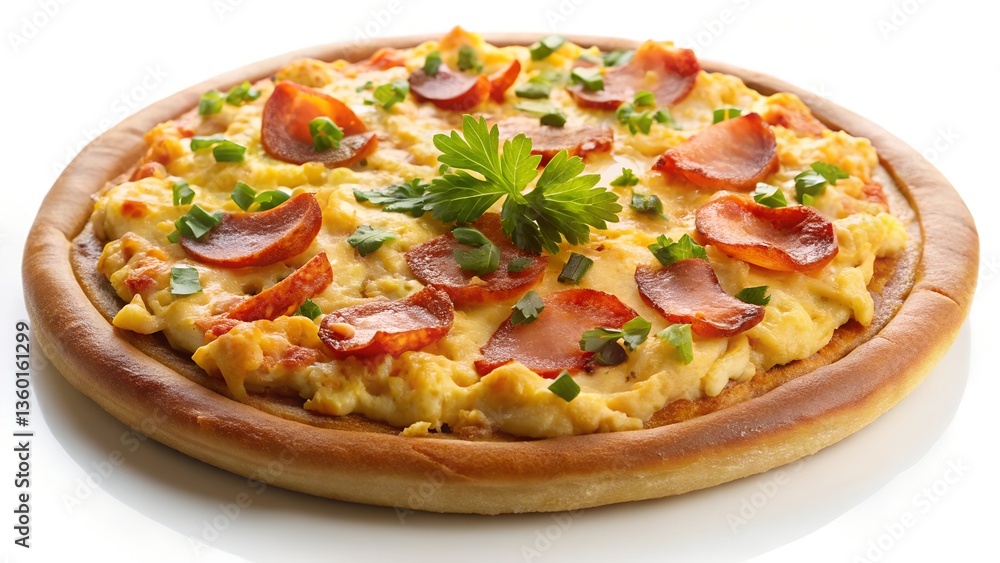 pizza with salami and mushrooms pizza with salami and mushrooms