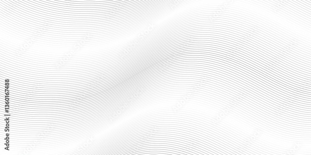 Abstract vector background with black wavy lines. Dynamic sound wave. Design element. Vector illustration. Digital frequency track equalizer. Stylized line art background. Abstract vector background with black wavy lines. Dynamic sound wave. Design element. Vector illustration. Digital frequency track equalizer. Stylized line art background.