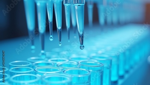 Adding samples inside a biosafety cabinet