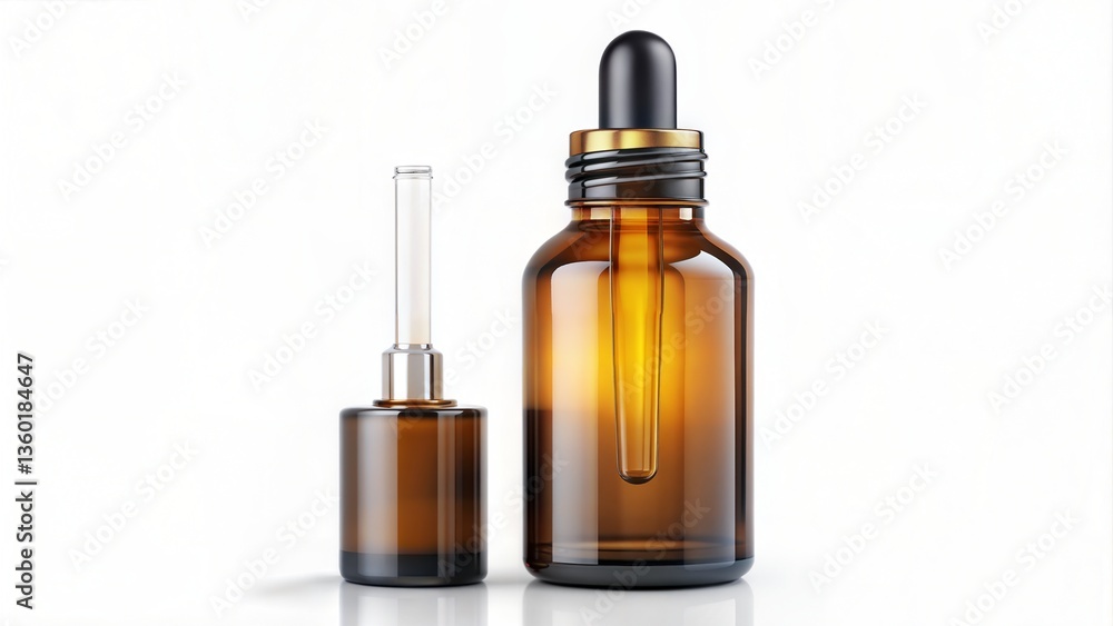 Amber Glass Dropper Bottles for Essential Oils. Amber Glass Dropper Bottles for Essential Oils.