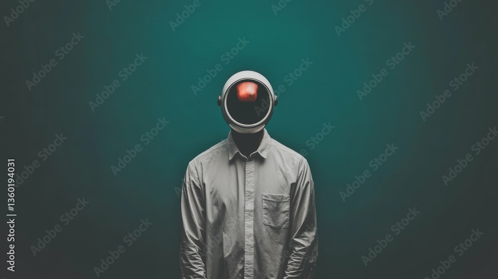 Deep sea explorer helmet capturing imagination and adventure Deep sea explorer helmet capturing imagination and adventure