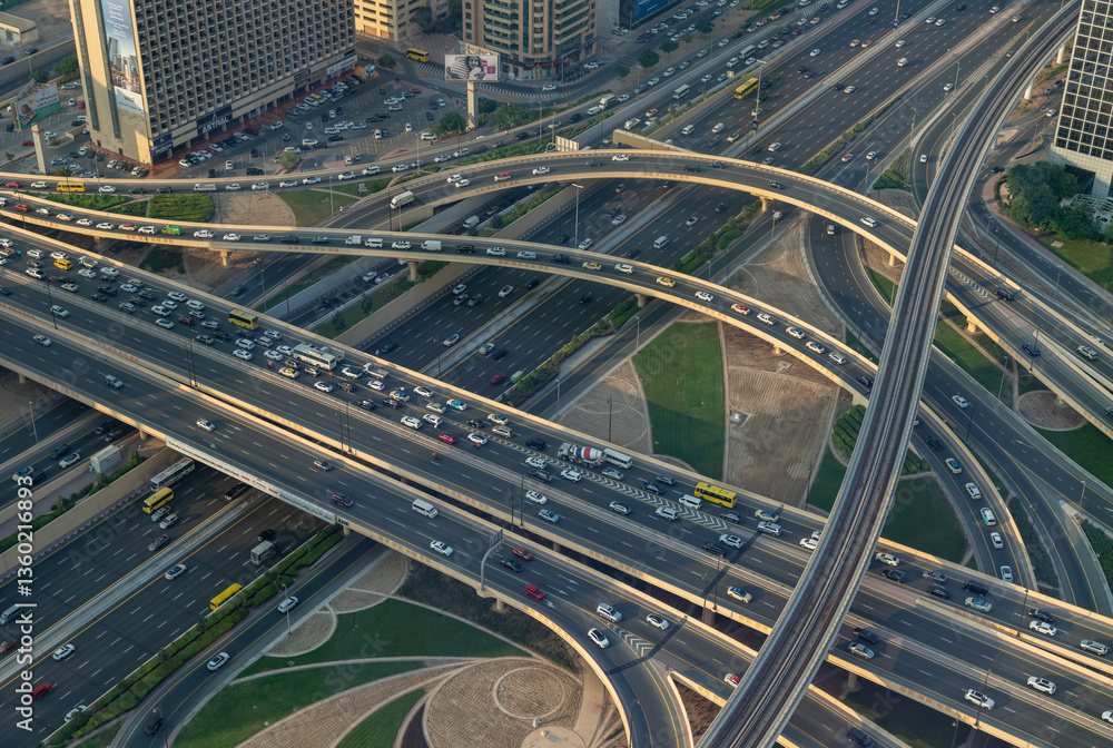 Al Safa Street and Sheikh Zayed Road Intersection