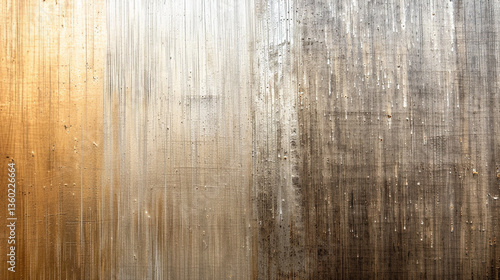Wallpaper Mural Brushed bronze-to-silver gradient surface, macro texture ideal for elegant transitions in premium design applications Torontodigital.ca