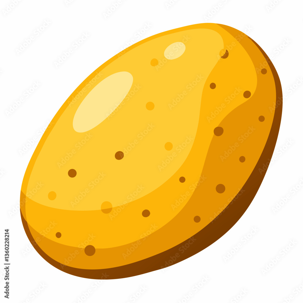 vector illustration of a potato vector illustration of a potato