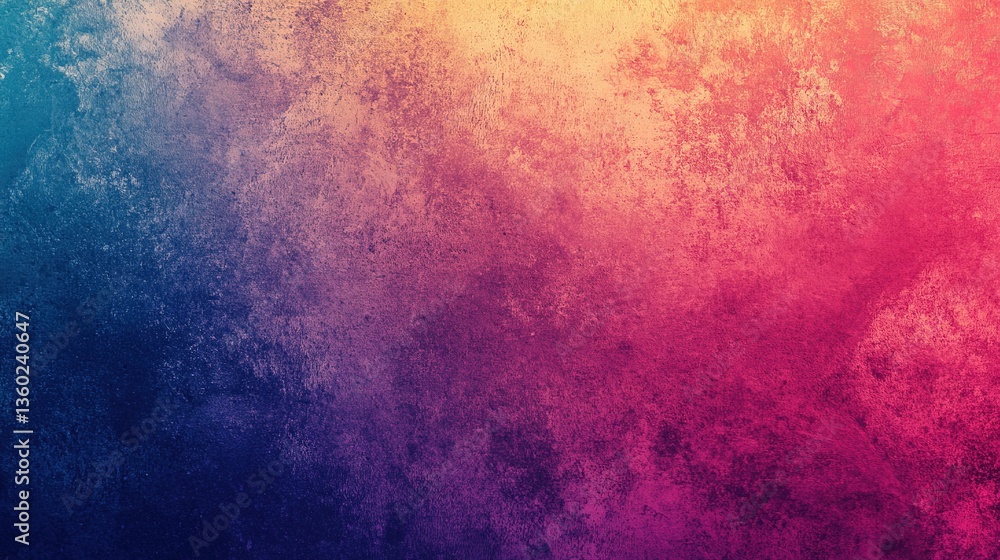 Obraz premium Grainy gradient background, abstract color gradient noise texture banner, backdrop poster cover design