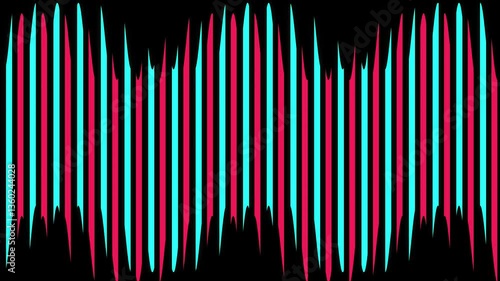 Digital sound wave equalizer. Equalizer in the style of a popular social network