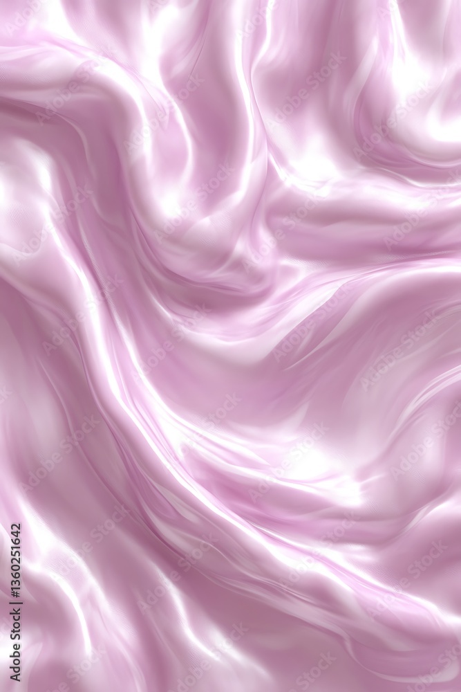 Fototapeta premium Pink Satin Fabric Texture.