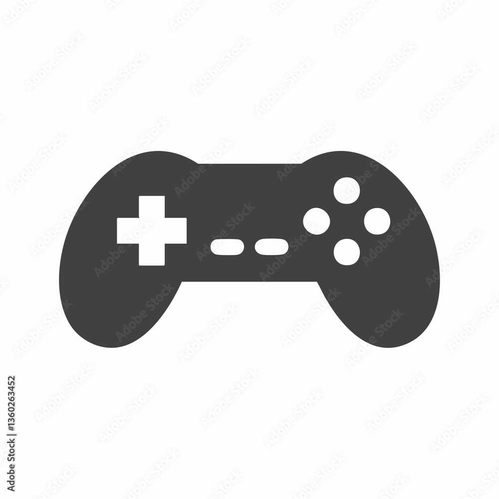 Game Controller Icon Vector Graphic. vector image Game Controller Icon Vector Graphic. vector image