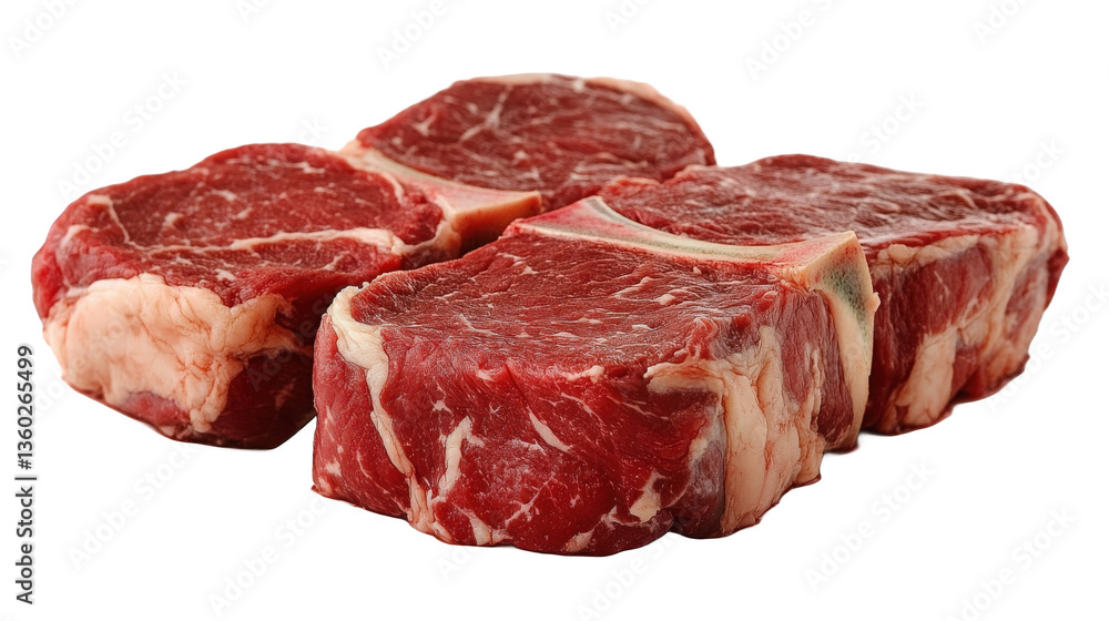 Raw Beef Steaks Ready for Cooking Raw Beef Steaks Ready for Cooking