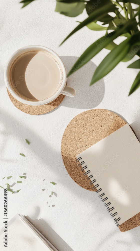 Simple coffee break scene