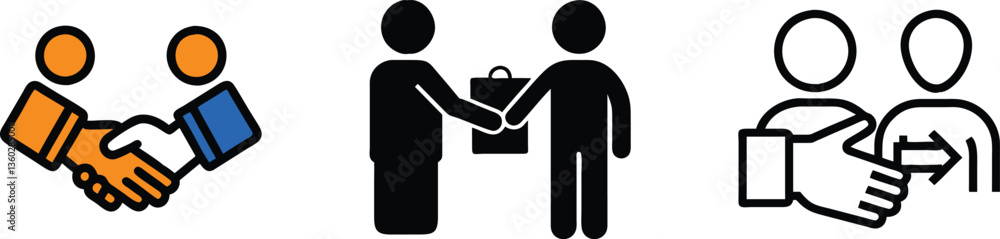 Business Transactions Handshakes, Deals, Partnerships, and Transfers