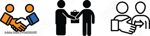 Business Transactions Handshakes, Deals, Partnerships, and Transfers