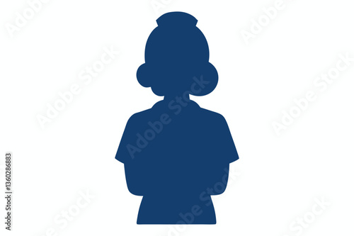 international Nurses Day vector art illustration. Medical and health care concept. Nurses' Day logo icon