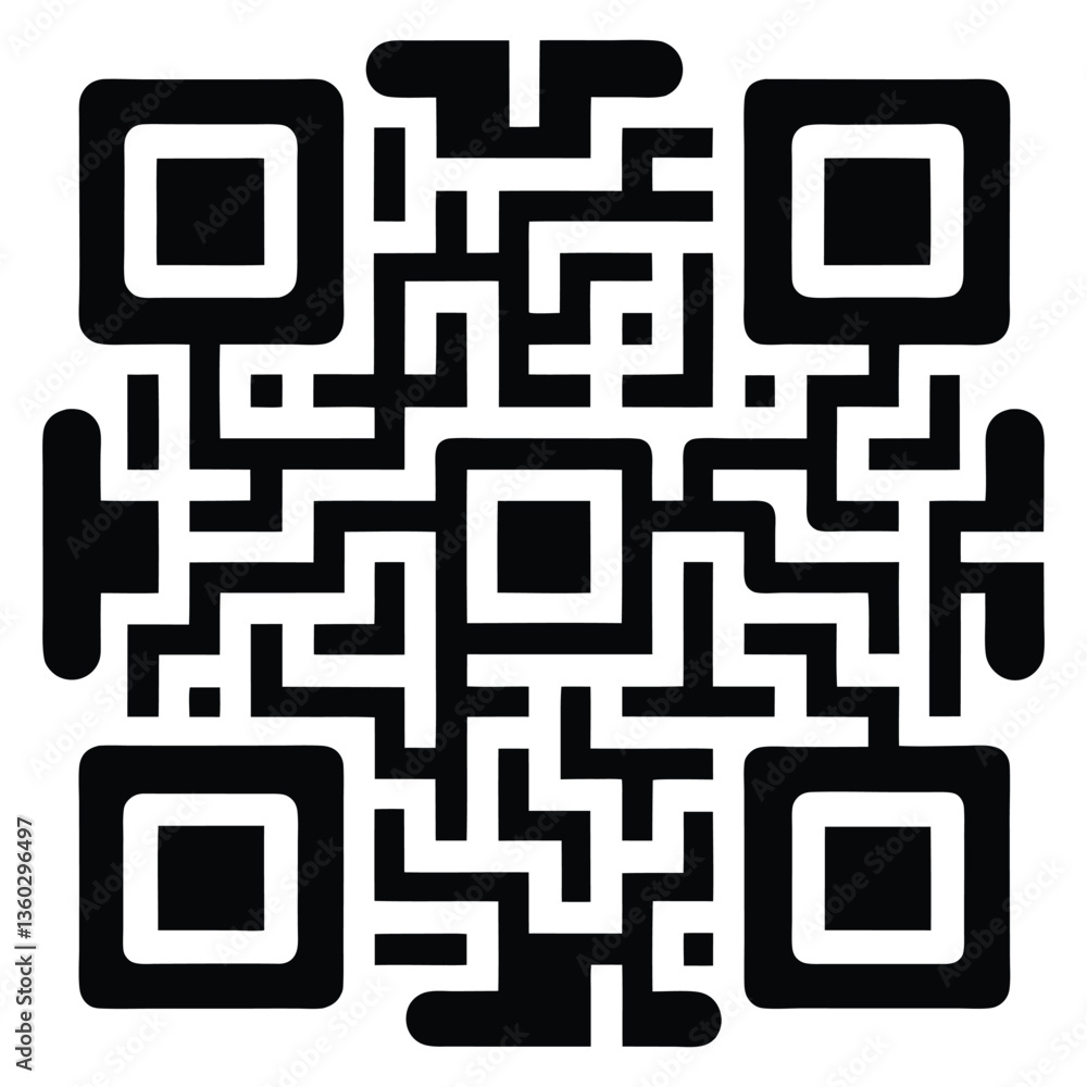 qr code on the screen qr code on the screen