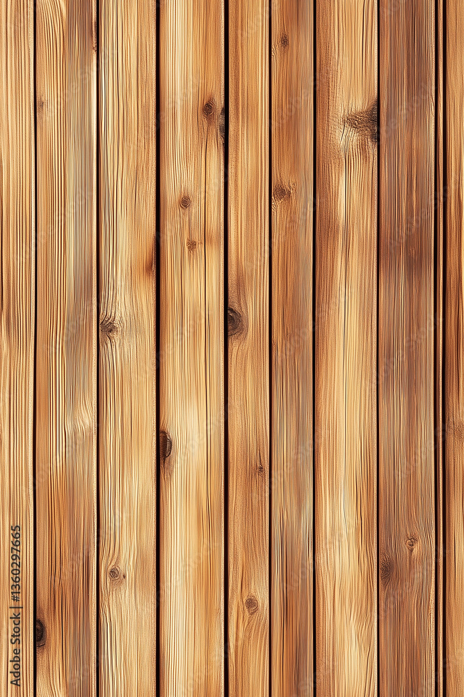 Obraz premium wooden cladding seamless texture tile, brown wood facade vertical horizontal slats, architecture wall planks ground for surface mapping game design 2d flat