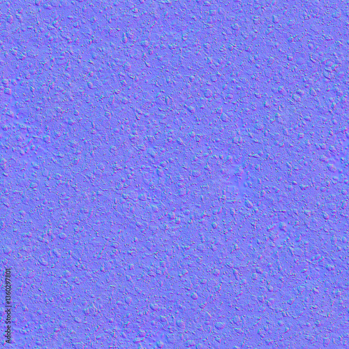 Seamless concrete, plaster, wall texture, material normal map