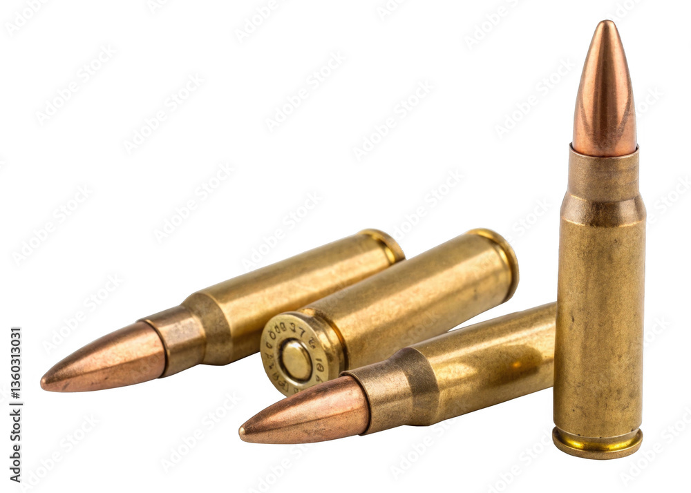 Ammunition isolated on a transparent background. Ammunition isolated on a transparent background.
