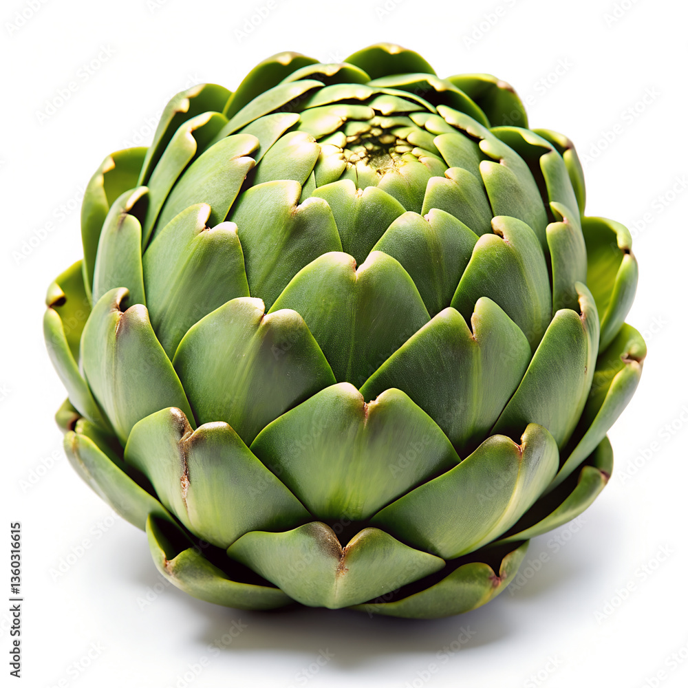 artichoke isolated on white artichoke isolated on white