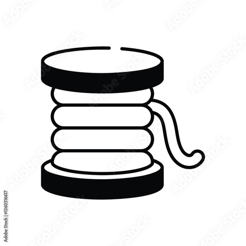 Sewing vector icon stock illustration