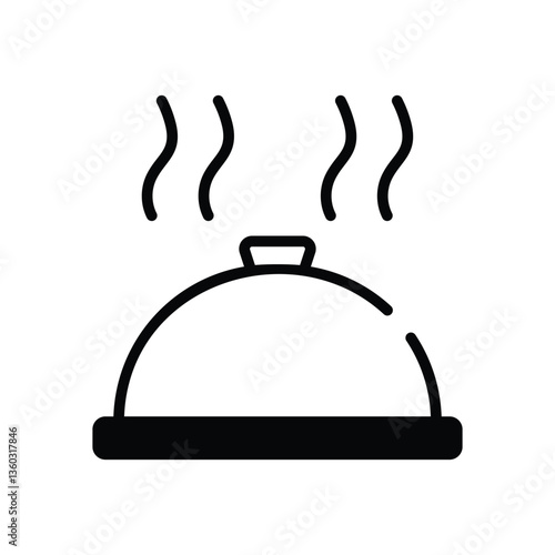 Food Tray icon vector