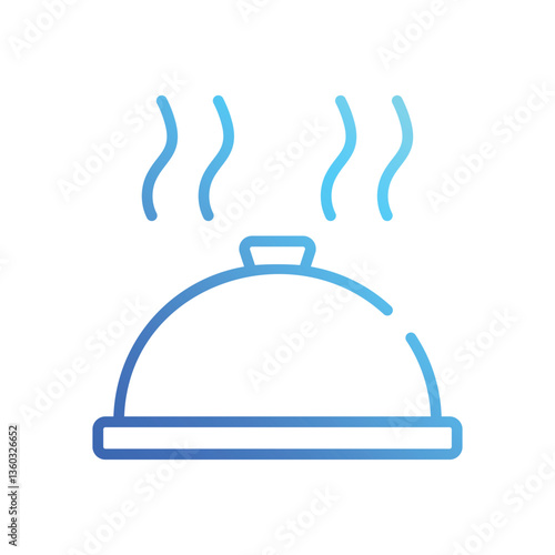 Food Tray icon vector
