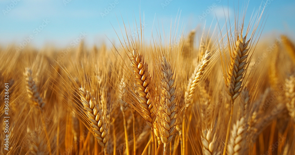 Fototapeta premium barley grains