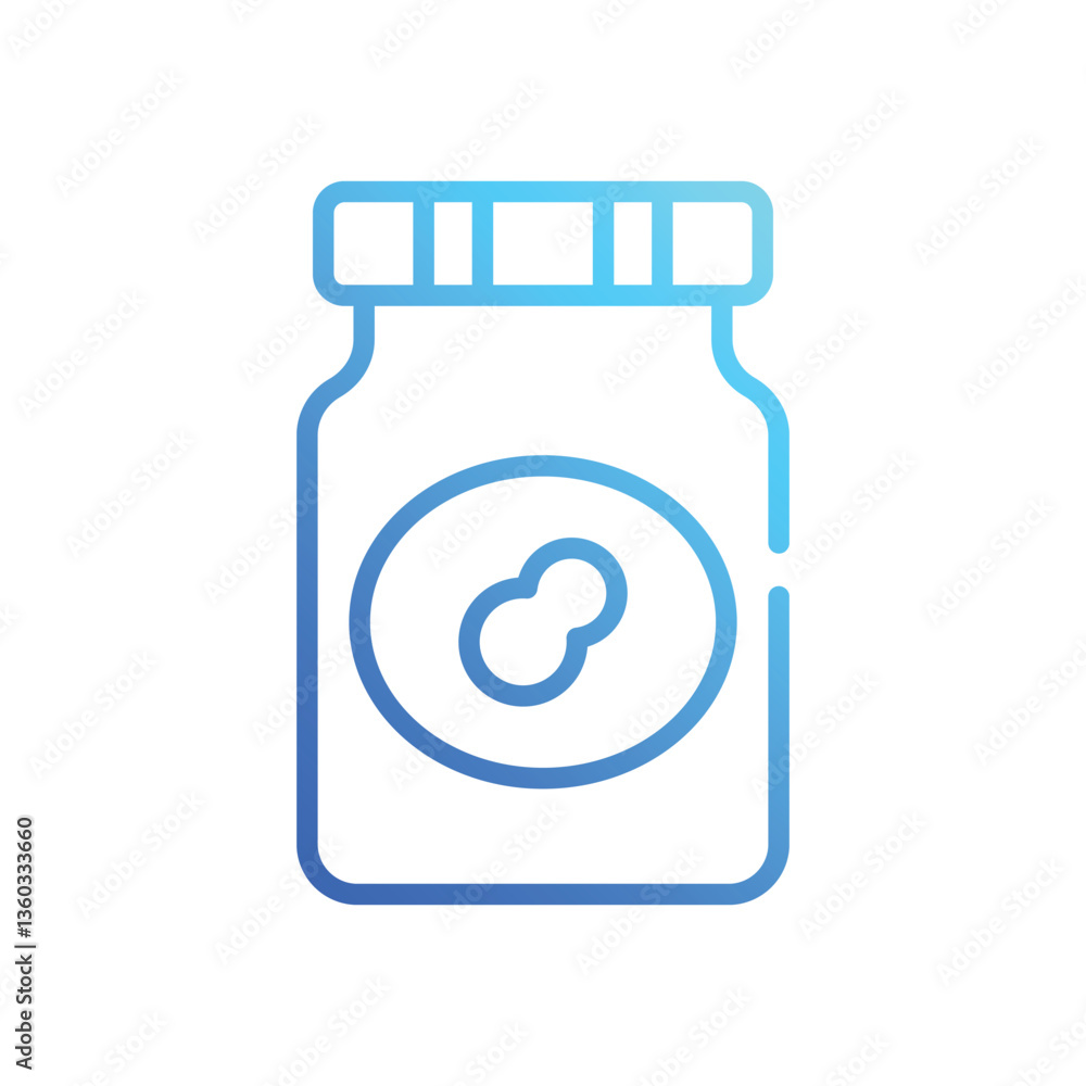 Peanut icon vector Peanut icon vector