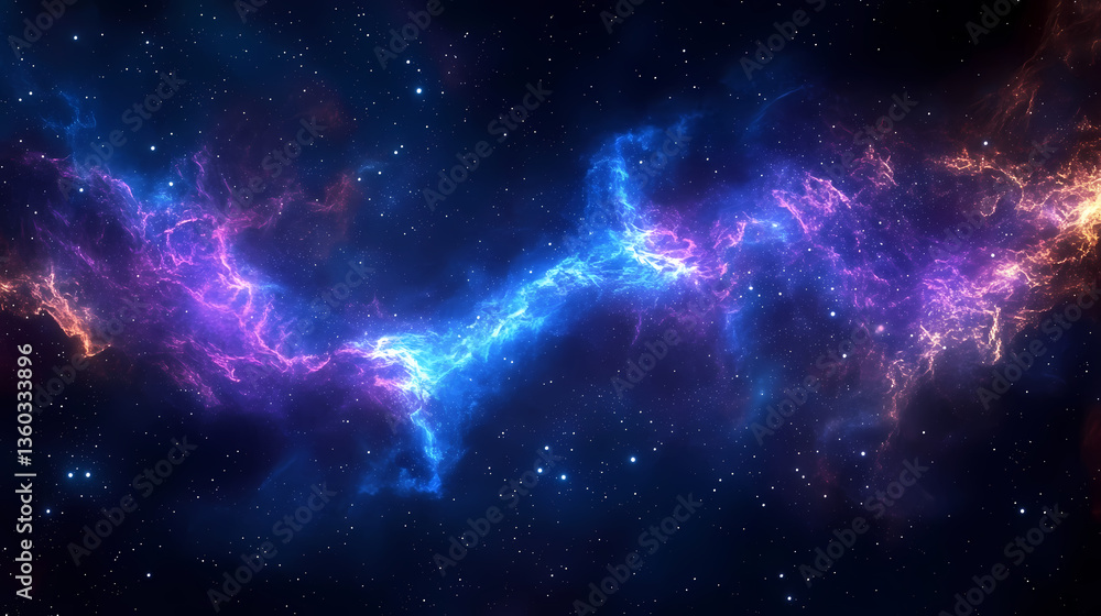 Fototapeta premium Deep space nebula