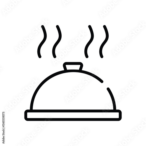 Food Tray icon vector