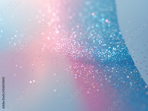 Abstract background gradient blue pink colors filled small and glitter