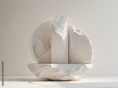 Abstract digital art piece that appears to be Cornerstone The Foundation Stone.