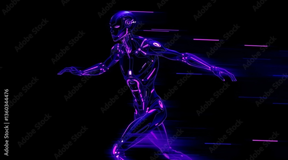 Fototapeta premium humanoid AI