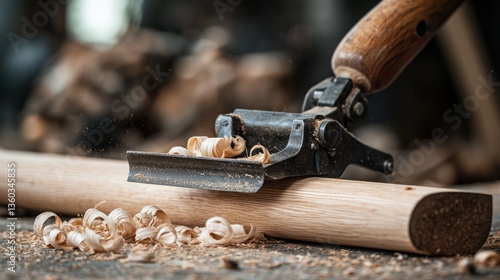 Wood working tool shaping plank