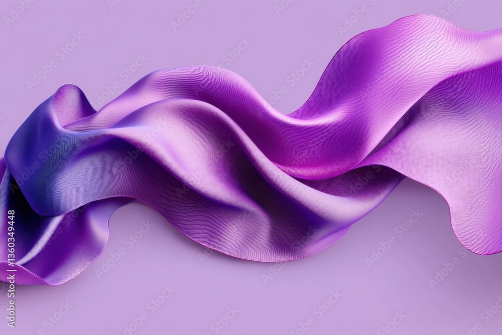 Ethereal Lavender Wave Fluid Digital Art Texture Exploring Mindful Design Trends - Soft Gradient Abstract Visualization for Modern Creative Media