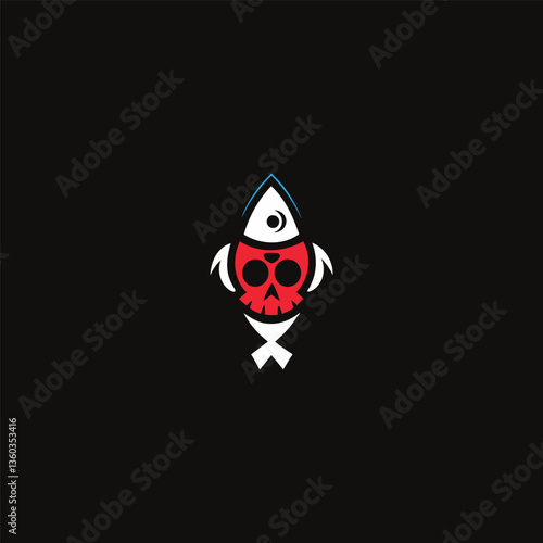 Fish Skull Logo